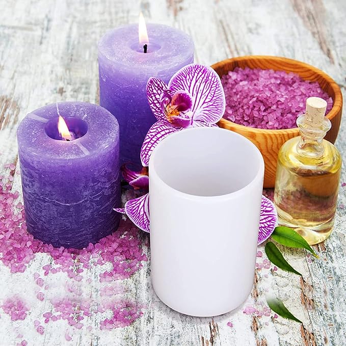 2 Pack Silicone Resin Flower & Candle Mold - Image 4