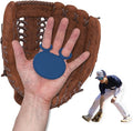 Palm Guard for Baseball & Softball in 3 Sizes (Youth/Adult) - Silicone Gel Catcher Hand Protector, Glove Padding Shield Gear, Impact Shock Absorbing Pad Training Aid, Injury & Sting Prevention Hockey