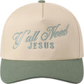 MIRMARU Two-Tone Vintage Canvas Trucker Hats for Men & Women, Adjustable Size Baseball Caps with Trendy Embroidered Design