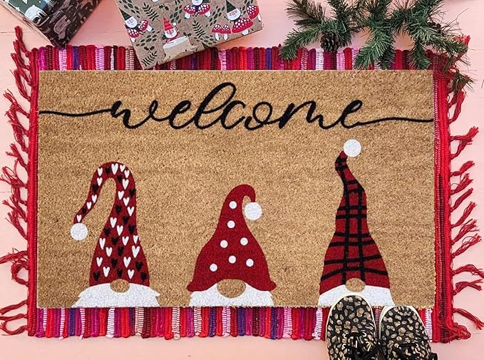 Christmas Stencils for Door Mats 23.6” Christmas Doormat Stencils for Crafts - Image 5