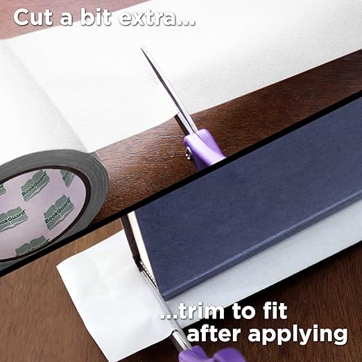 BookGuard 4 inch Premium Bookbinding Repair Cloth Tape, 15 Yard Roll - Image 5