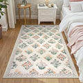 Wonnitar Floral Machine Washable 3x5 Rug, Small Area Rug by Wonnitar