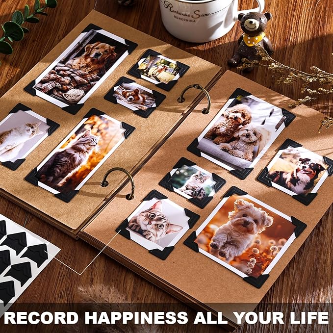360 Pcs Photo Corners Self Adhesive, Scrapbooking Photo Mounting Corners - Image 6