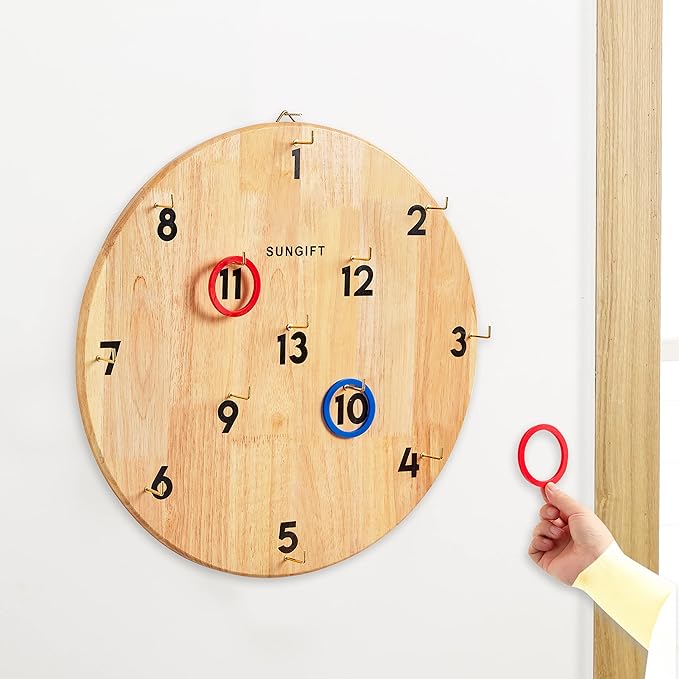SUNGIFT Hook Ring Toss Game for Adults & Kids - Image 3
