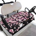Golf Cart Seat Covers, Universal Golf Cart Seat Towel Blanket with 4 Front Pockets & Nonskid Bottom Fits for Club Car 2 Person Seats Golf Carts