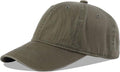 LANGZHEN Unisex Baseball Cap 100% Cotton Fits Men Women Washed Denim Adjustable Dad Hat