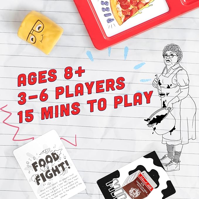 The Lunch Room – Ultimate Family Board & Card Game Hilarious Food Fight - Image 2