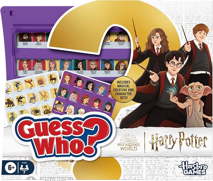 Guess Who? HARRY POTTER Edition Board Game | Ages 6 and Up | 2 Players | Fun by HasbroToyland