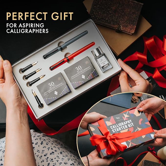 Wordsworth and Black Calligraphy Pen Set - Image 8