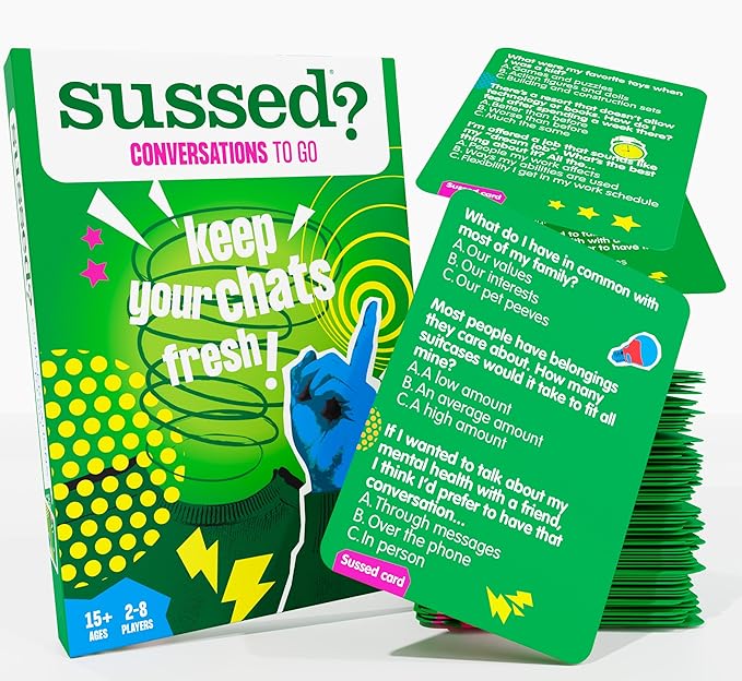 SUSSED “What Would You Do?” Pocket-Sized Question Cards – 231 Fun Conversation by SUSSED