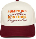 Funky Junque Trucker Hat Women Men 2-Tone Baseball Cap – Vintage Western Style Embroidered Snapback, Premium Cotton Blend