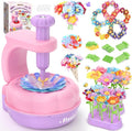 GirlsHome 300+PCS Fabric Flower Bouquets Toys, DIY Flower Crafts Kits by GirlsHome