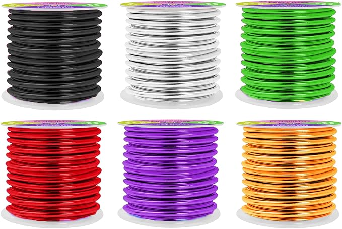 Mandala Crafts 8 Gauge Anodized Aluminum Craft Wire by MandalaCrafts