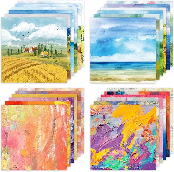 48 Sheets 24 Designs Scrapbook Paper Pad, Scrapbooking DIY Decorative - Image 5