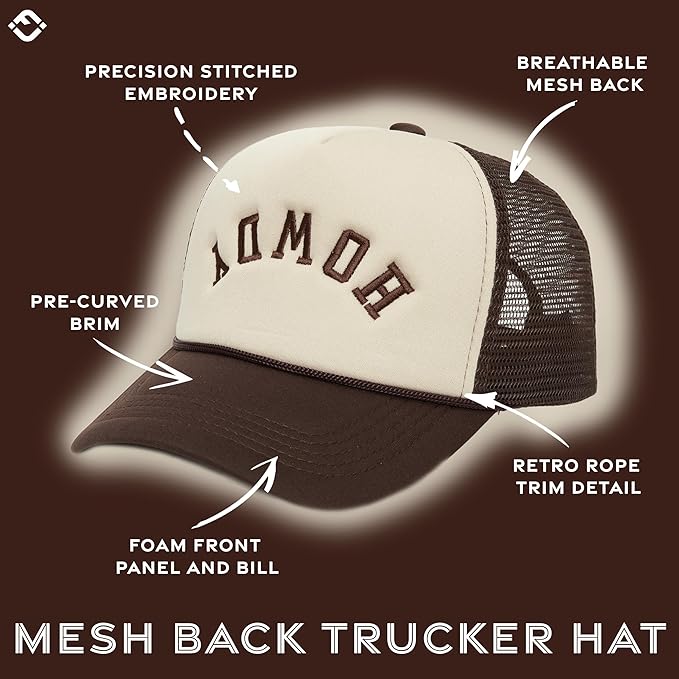 Funky Junque Premium Mesh Snapback Trucker Hat - Stylish Comfort for All - Patriotic, Humor & More
