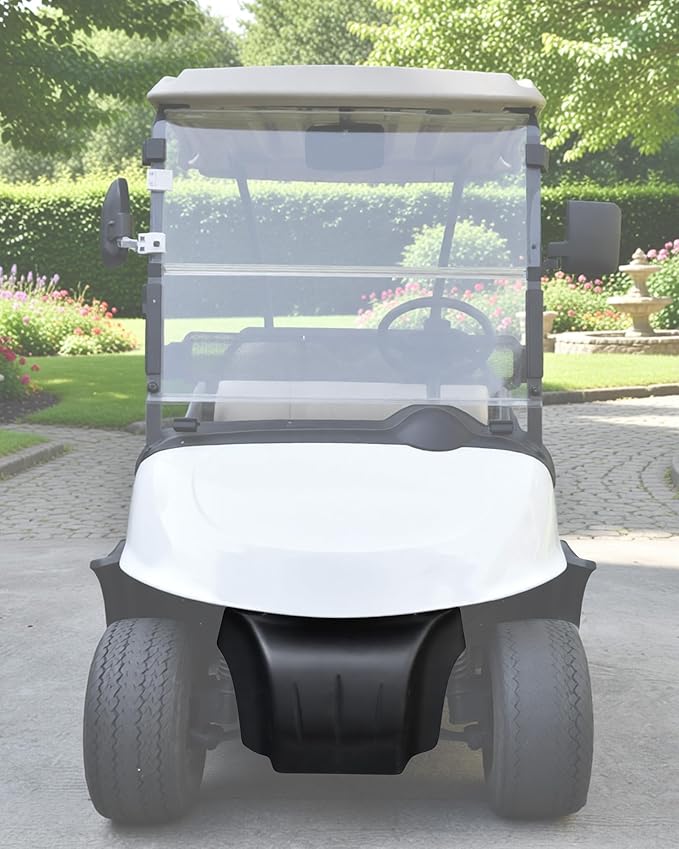 SAUTVS Front Bumper Assembly Plastic Front Fascia for EZGO RXV 2008-2015 Gas or Electric Golf Cart Accessories, Replace OEM# 605935