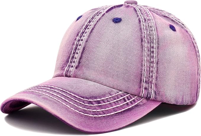 Baseball Cap Vintage Washed Hats Distressed Trucker Hat for Women Men