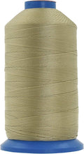 Mandala Crafts Bonded Nylon Thread Beige Heavy Duty Sewing Threads by MandalaCrafts