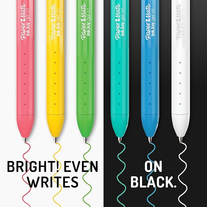 Paper Mate InkJoy Gel Pens Ultimate Pack, Retractable Pens, Featuring Classic - Image 4