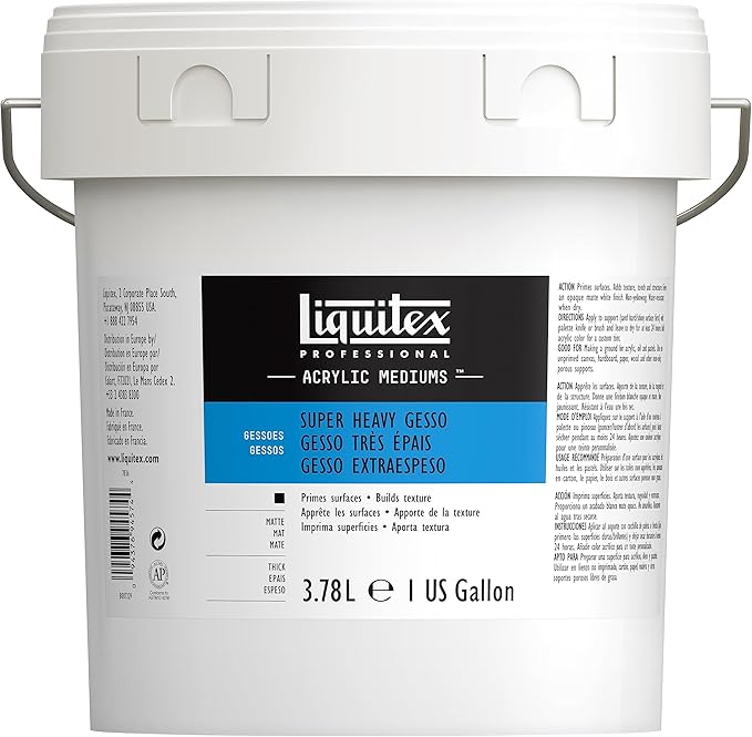 Liquitex Professional Gesso Surface Prep Medium, Super Heavy by Liquitex