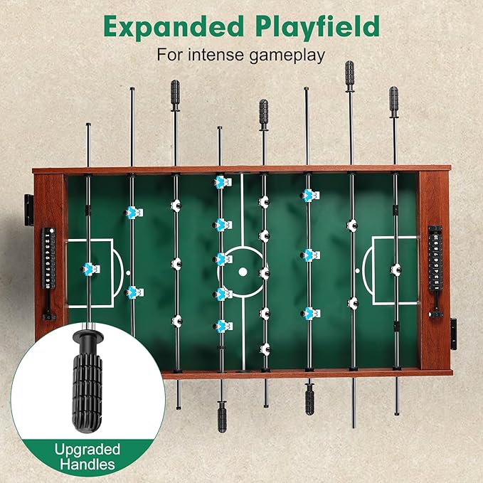 Foosball Table 48in, Competition-Sized Game Table - Image 3