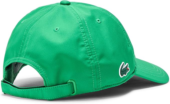 Lacoste Unisex Adult Side Mini Croc Diamond Weave Taffeta Cap