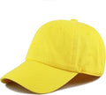 Cotton Baseball Cap Dad Hat – Washed Low Profile Adjustable Hat for Men Women Casual Outdoor Running Golf