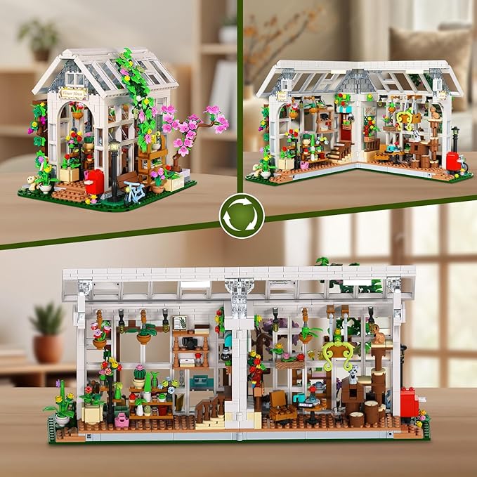 HOGOKIDS Flower House Building Set - Image 2