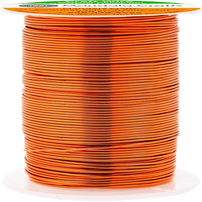 Mandala Crafts 22 Gauge Anodized Aluminum Craft Wire by MandalaCrafts