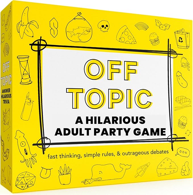 OFF TOPIC Party Game for Adults by OffTopic