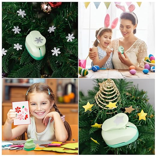UCEC Paper Punches for Crafting, Hole Punch for Kids, 1 Inch Craft Hole Punch - Image 2