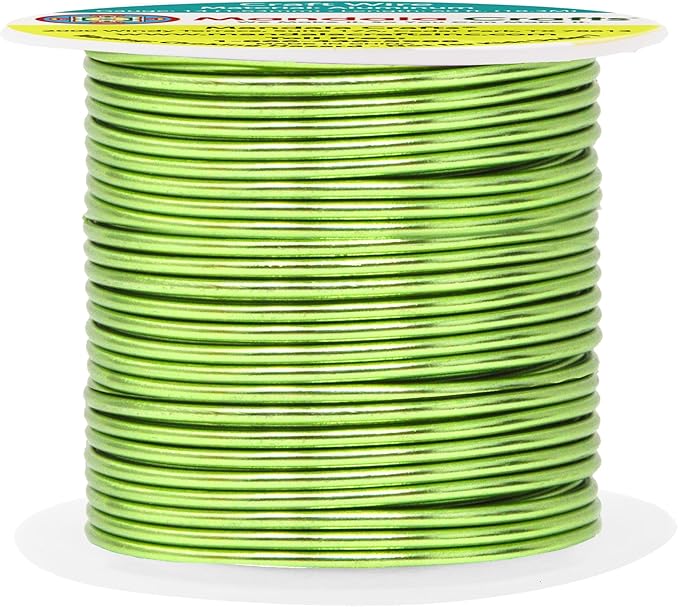 Mandala Crafts 14 Gauge Anodized Aluminum Craft Wire by MandalaCrafts