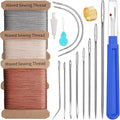 Upholstery Repair Kit, Thread Repair Sewing Kit and Upholstery Needle, 3 Colors by KAQRHFT