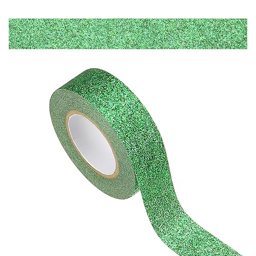 PATIKIL 1 Roll Glitter Paper Washi Tape, Washi Decorative Tape by PATIKIL