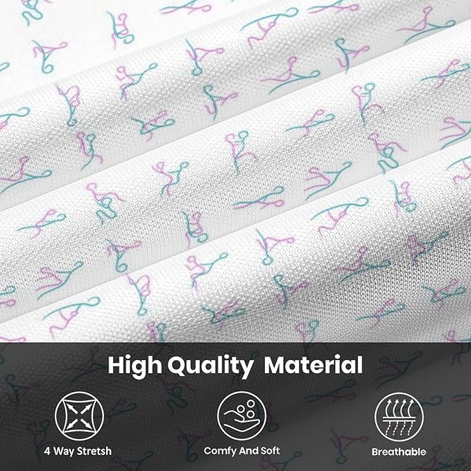 HUURAY Funny Golf Polos for Men Funny Print Short Sleeve Shirts Quick Dry Polo Shirts Hawaiian Shirt Performance Golf Outfits