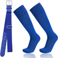 Baseball Socks and Belt Combo for Youth Adult - Softball Socks and Belt for Boys and Girls