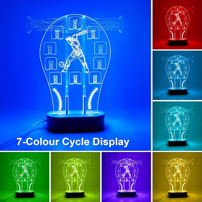 Loscarol Championship Ring Display Case, 10 Slots Baseball Ring Holder Case with LED Light, Acrylic Championship Ring Display Stand for Collection Sports Champion Rings