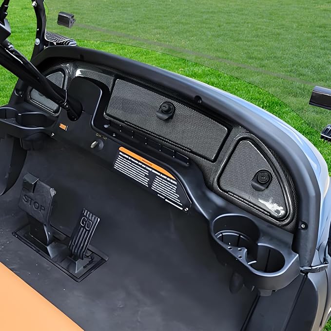 Golf Cart Dashboard Compatible with 2008.5-Up Club Car Precedent Tempo Onward Golf Cart, Club Car Precedent Dash Kt with Storage Compartments