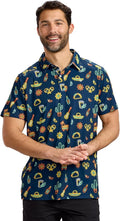 Tipsy Elves Men's Performance Golf Shirt - 4-Way Stretch, Quick Dry, Athletic Cut - Golf Polo