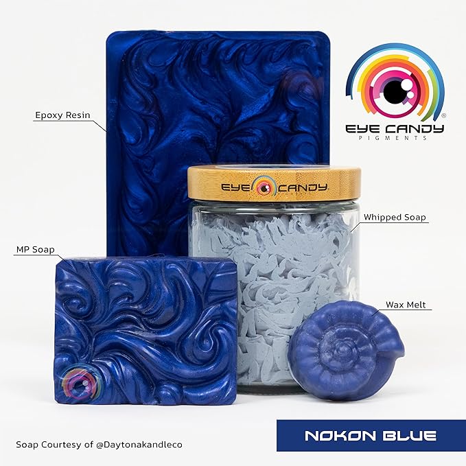 Eye Candy Pigments Premium Blue Mica Powder - Image 2