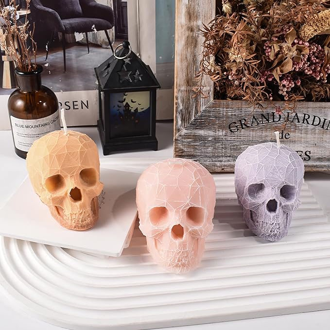Skull Head Candle Mold - Image 5