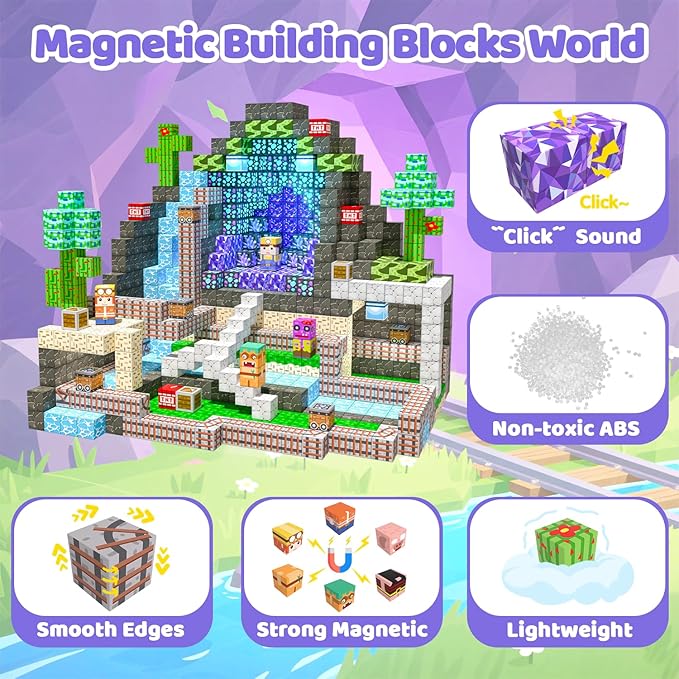 Magnetic Blocks, Stacking Magnets - Image 4