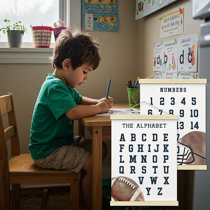BONETAT Numbers alphabet poster - Image 7