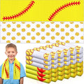 FuWeave 36 Pcs Sports Cooling Towels Baseball Basketball Softball Breathable Soccer Football Volleyball Microfiber Ice Towel Fast Drying for Party Favors Team Gift (Softball,30 x 9 Inch)