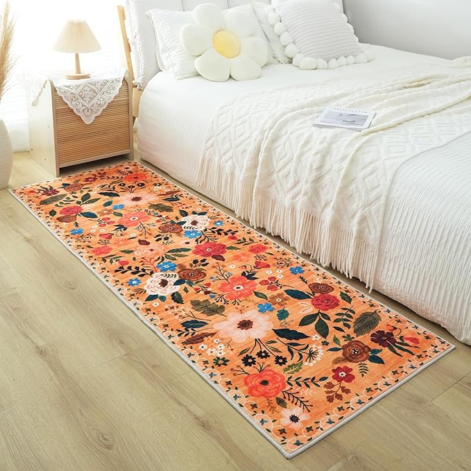 Rugcomf Runners for Hallways Kitchen Runner Rug Non Slip 2'x10' Long Washable - Image 9