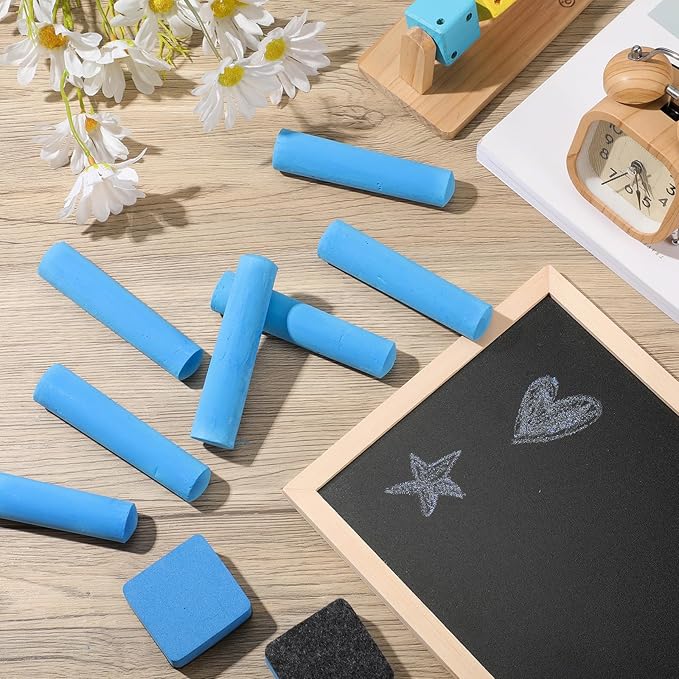 Fulmoon 40 Pcs Jumbo Sidewalk Chalk - Image 7