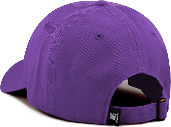 Cotton Baseball Cap Dad Hat – Washed Low Profile Adjustable Hat for Men Women Casual Outdoor Running Golf