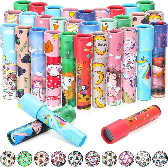 Yunsailing 30 Pcs Classic Kaleidoscopes Party Favors Vintage Mini Kaleidoscope by Yunsailing