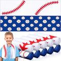 FuWeave 12 Pcs Sports Cooling Towels Baseball Basketball Softball Breathable Soccer Football Volleyball Microfiber Ice Towel Fast Drying for Party Favors Team Gift (Baseball,30 x 9 Inch)