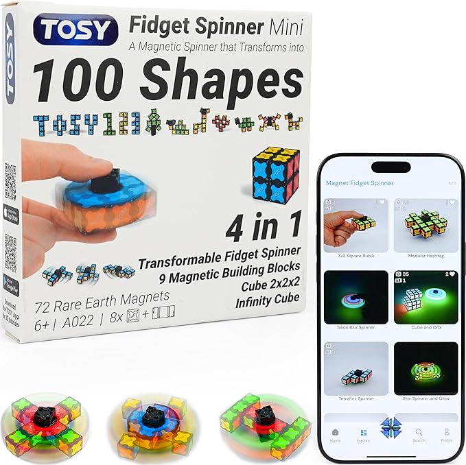 TOSY Magnet Fidget Spinner Mini by TOSY